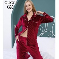 Піжама Gucci колір бордо, розмір S. Код: Д70